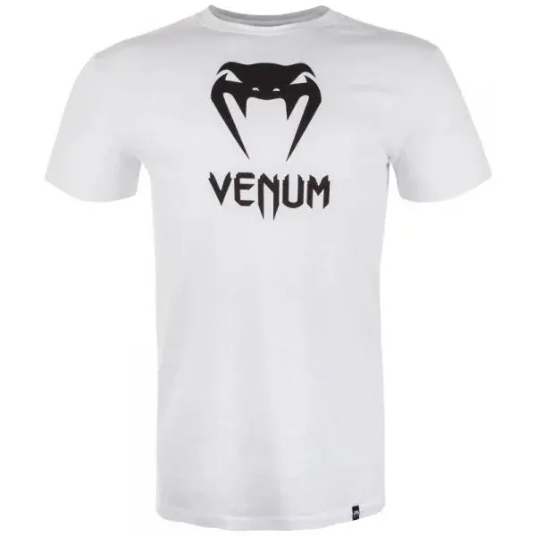 Venum CLASSIC T-SHIRT Pánske tričko, biela, veľkosť XXL