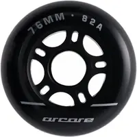 Arcore INLINE WHEELS 4PACK 76-82A Inline kolieska, čierna, veľkosť