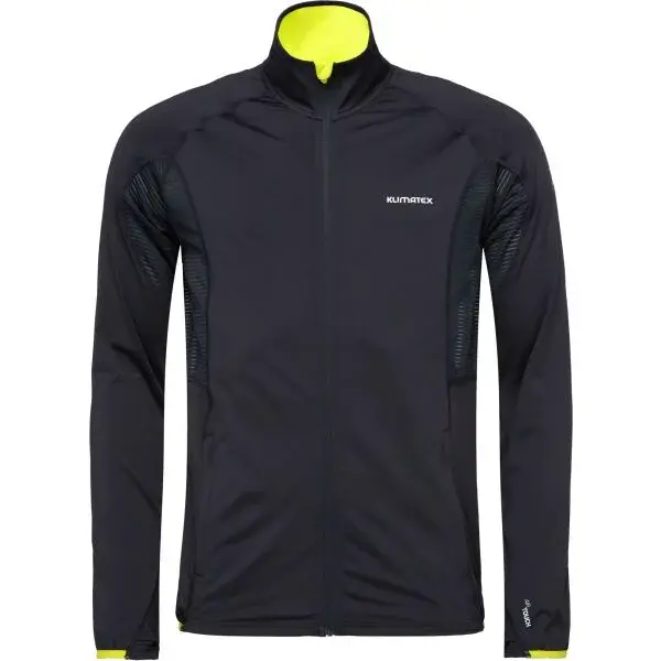 Klimatex RHODEN Pánska funkčná mikina, čierna, veľkosť