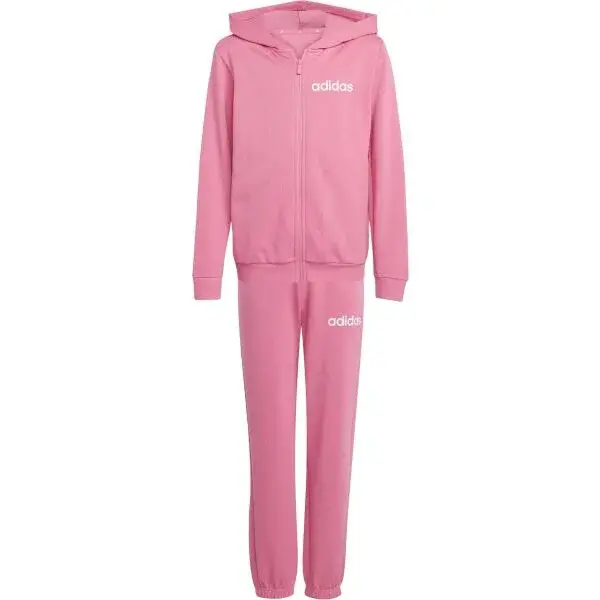 adidas 3 STRIPES TRACKSUIT Detská súprava, ružová, veľkosť