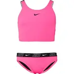 Nike NIKE LOGO TAPE Dievčenské plavky, ružová, veľkosť