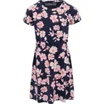 ALPINE PRO ELEWO Dievčenské šaty, tmavo modrá, veľkosť 116-122