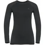 Odlo BL TOP CREW NECK L/S PERFORMANCE WARM EC Funkčné tričko, čierna, veľkosť