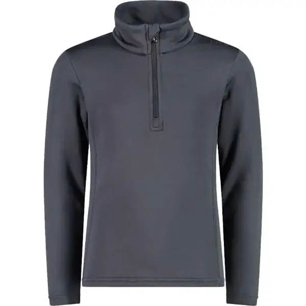 CMP KID G SWEAT Detský flísový top, čierna, veľkosť