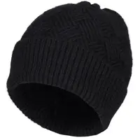 Willard WENDA Dámska pletená čiapka, čierna, veľkosť