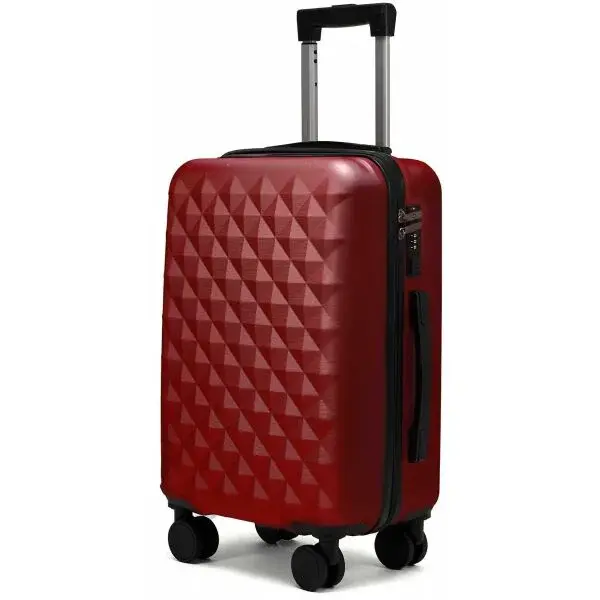 ROWEX CRYSTAL M Set cestovných kufrov, vínová, veľkosť