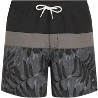 O'Neill CALI BLOCK 15'' Pánske plavecké šortky, tmavo sivá, veľkosť