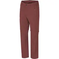 Hannah STRETCH Pánske odopínateľné nohavice, červená, veľkosť