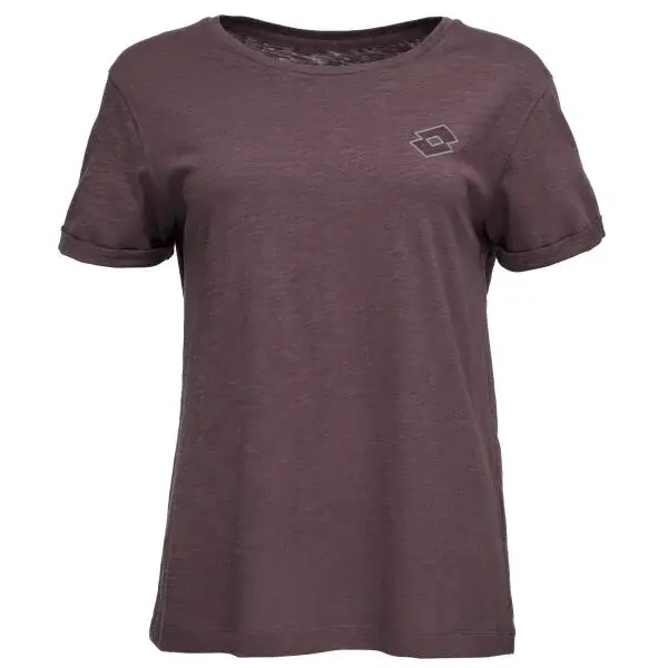 Lotto SMART DUAL II W TEE Dámske tričko, vínová, veľkosť