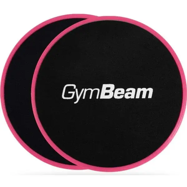 GymBeam CORE SLIDERS Kĺzavé podložky, čierna, veľkosť