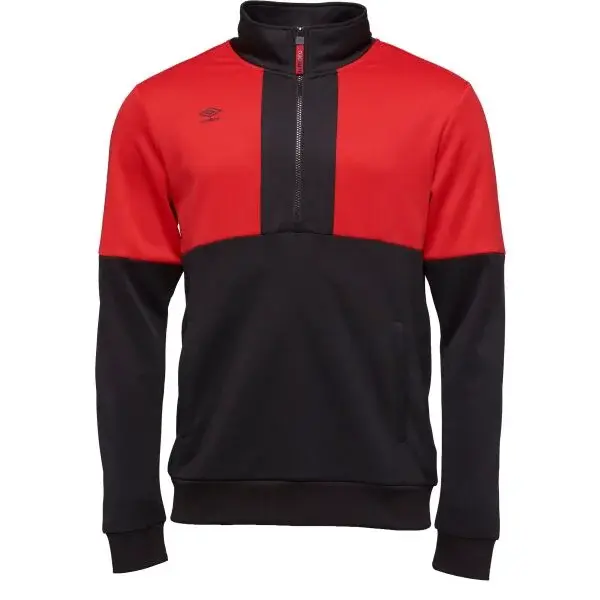 Umbro TREY Pánska mikina, čierna, veľkosť XXL