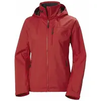 Helly Hansen CREW HOODED JACKET 2.0 W Dámska jachtárska bunda, červená, veľkosť