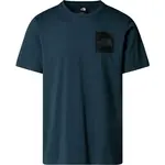 The North Face M SS FINE TEE Pánske tričko, modrá, veľkosť