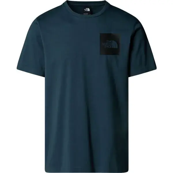 The North Face M SS FINE TEE Pánske tričko, modrá, veľkosť