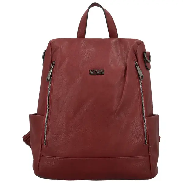 Dámský kabelko/batoh vínový - Coveri Tatiana new