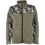 Umbro YODIC Detská svetrová mikina, khaki, veľkosť 128-134