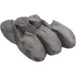 GAP BASIC NO SHOW 3PK Pánske ponožky, tmavo sivá, veľkosť