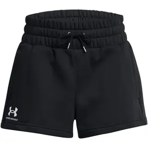 Under Armour ICON FLEECE SHORTS Dámske krátke nohavice, čierna, veľkosť S