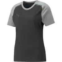 Puma TEAMCUP CASUALS TEE Futbalové tričko, čierna, veľkosť