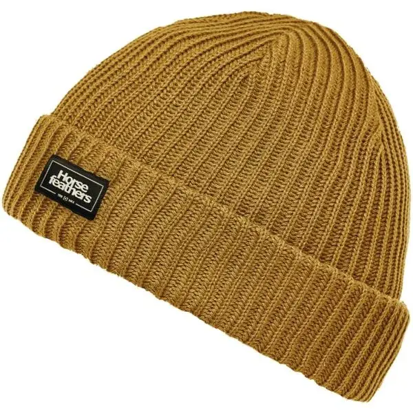 Horsefeathers GAINE BEANIE Pánska zimná čiapka, žltá, veľkosť UNI