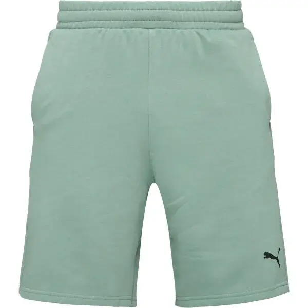 Puma M TAD ESSENTIALS 8 KNIT Pánske šortky, zelená, veľkosť