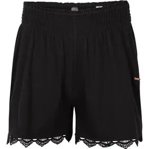 O'Neill SMOCKED SHORTS Dámske šortky, čierna, veľkosť