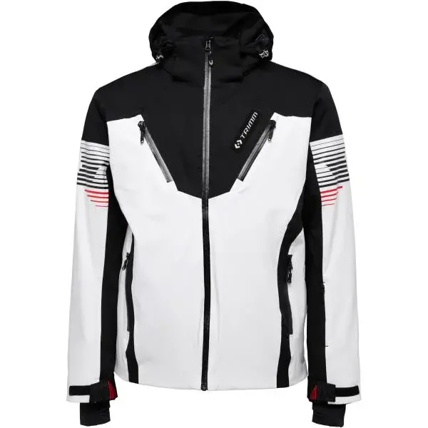 TRIMM AVALON Pánska lyžiarska bunda, biela, veľkosť XXXL