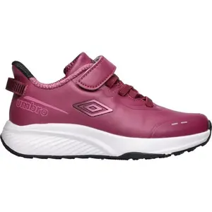 Umbro RAMSEY LOW Detská voľnočasová obuv, vínová, veľkosť 31