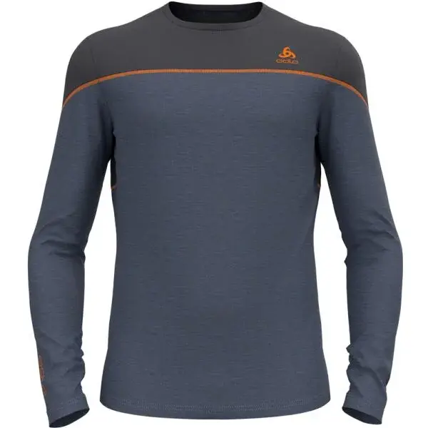 Odlo REVELSTOKE PERFORMANCE WOOL 150 Pánske termo tričko, tmavo sivá, veľkosť