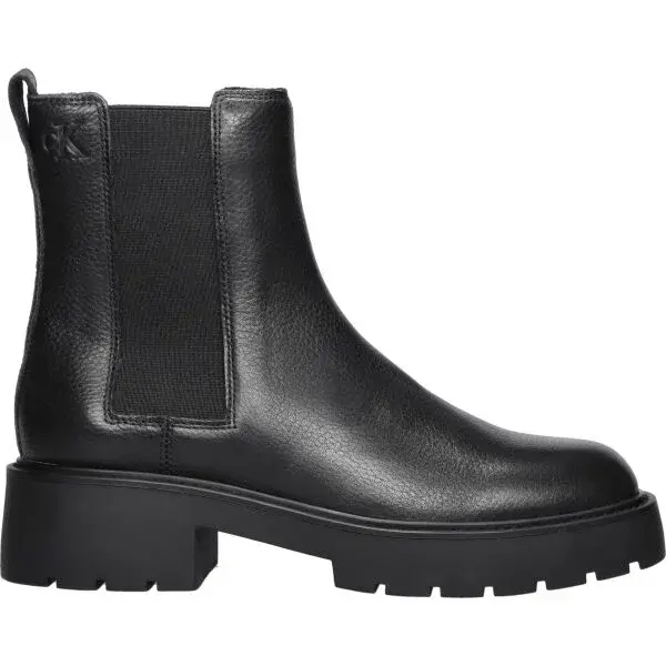 Calvin Klein CHUNKY CHELSEA BOOT LTH Dámske členkové topánky, čierna, veľkosť