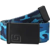 Lewro UDO Detský látkový opasok s kovovou sponou, tmavo modrá, veľkosť 98