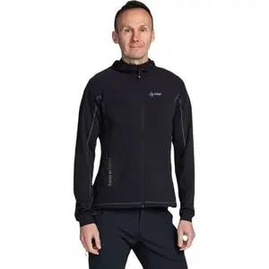 KILPI MEMPHIS-M Pánská mikina, čierna, veľkosť