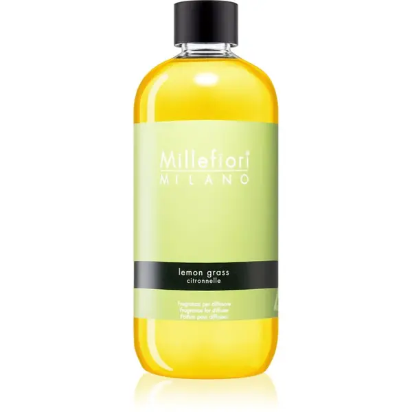 Millefiori Milano Lemon Grass náplň do aróma difuzérov 500 ml