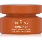 Origins GinZing™ Energizing Rich Cream revitalizačný hydratačný krém pre suchú pleť 30 ml