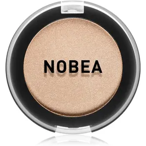 NOBEA Day-to-Day Mono Eyeshadow očné tiene s trblietkami odtieň Toasted almond 3,5 g