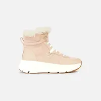 Pink women's sneakers Geox Diamanta - Women's