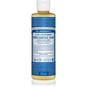 Dr. Bronner’s Peppermint tekuté univerzálne mydlo 240 ml