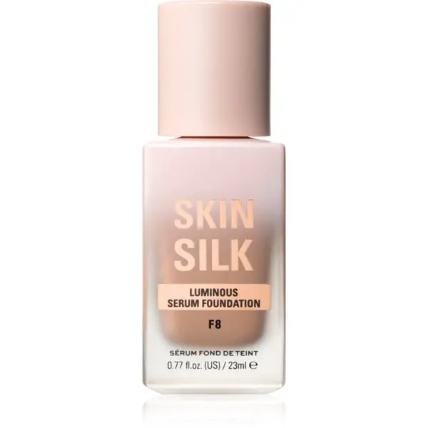 Revolution Skin Silk Serum Foundation ľahký make-up s rozjasňujúcim účinkom odtieň F8 23 ml