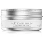 DEPOT 300 HAIR STYLING NO. 314 SHINY HAIR WAX vosk na vlasy pre prirodzenú fixáciu 75 ml