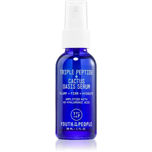 Youth To The People Oasis Triple Peptide + Cactus Serum pleťové sérum na tvár a krk 30 ml