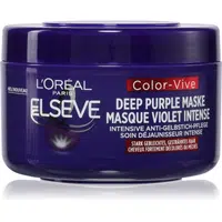 L’Oréal Paris Elseve Color-Vive Purple ošetrujúca maska neutralizujúci žlté tóny 250 ml