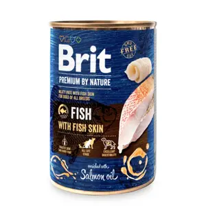 Brit konzerva Premium by Nature Fish & Fish Skin 800 g | Konzerva pre psov