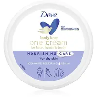 Dove Body Love Rich Nourishing Cream výživný krém na tvár, ruky a telo 250 ml