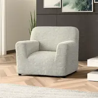 Bielastické poťahy COSTINA smotanová kreslo (š. 60 - 110 cm)