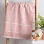 Froté osuška TEO púdrovo ružová 70 x 140 cm