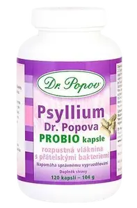DR.POPOV Psyllium Probio 120 kapsúl