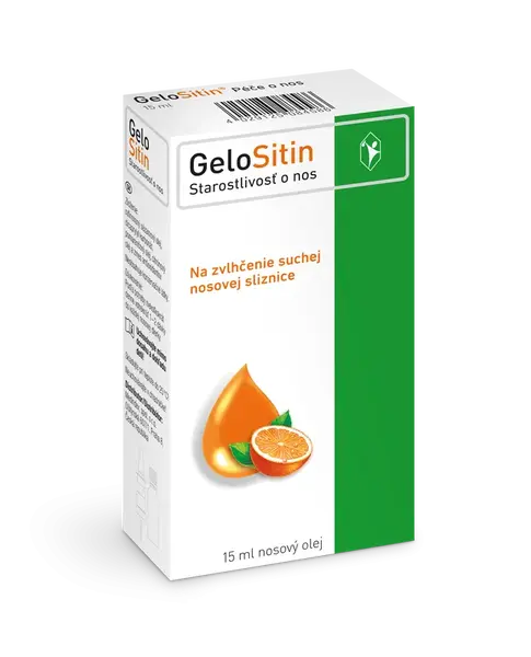 GELOSITIN Starostlivosť o nos nosový olej 15 ml
