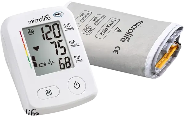 MICROLIFE BP A2 Classic Accurate digitálny automatický tlakomer na rameno s adaptérom