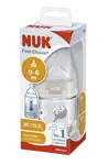NUK Dojčenská fľaša  First Choice Temperature Control beige 150 ml