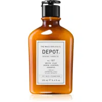 Depot 100 HAIR CLEANSING NO. 107 WHITE CLAY SEBUM SHAMPOO čistiaci šampón pre mastné vlasy a vlasovú pokožku 250 ml